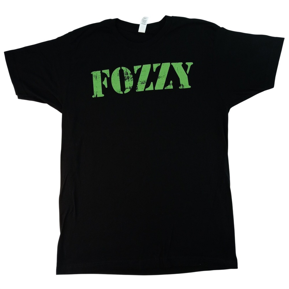 Fozzy Save the World Tour 2023 Black T Shirt Mens Size Large